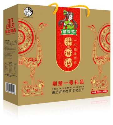 腊香鸡1020g礼盒